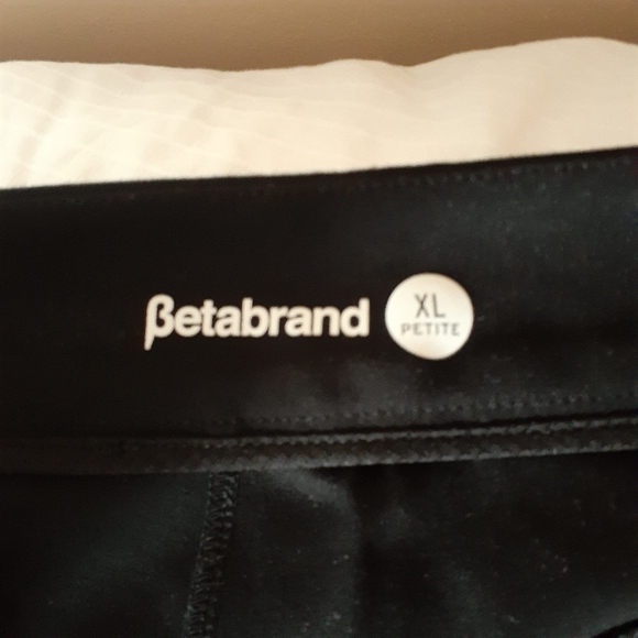 Betabrand Black XL Petite Pencil Dress Yoga Pant Black - Picture 2 of 15